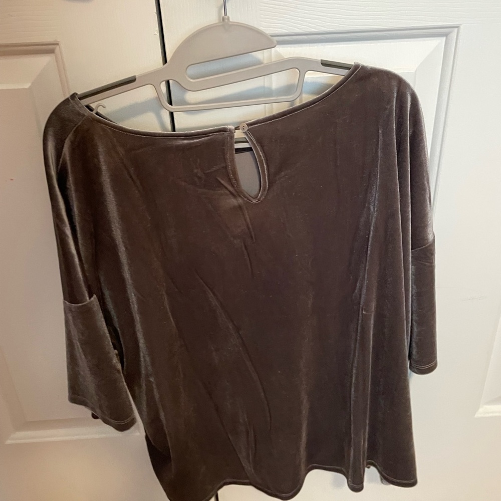 XXL NWT Matilda Good Hart Jane Silver Parthenon Top - Picture 4 of 7